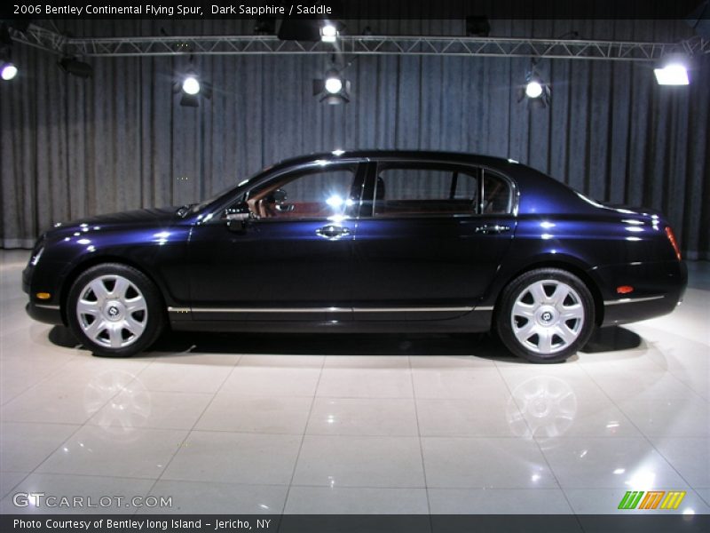 Dark Sapphire / Saddle 2006 Bentley Continental Flying Spur