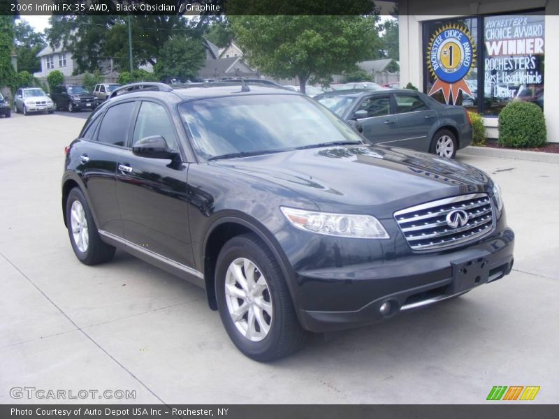 Black Obsidian / Graphite 2006 Infiniti FX 35 AWD