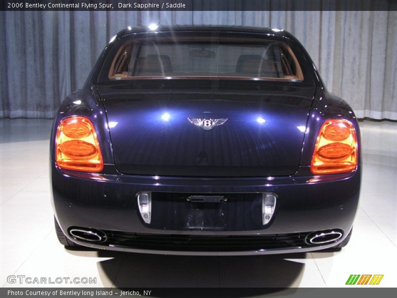 Dark Sapphire / Saddle 2006 Bentley Continental Flying Spur