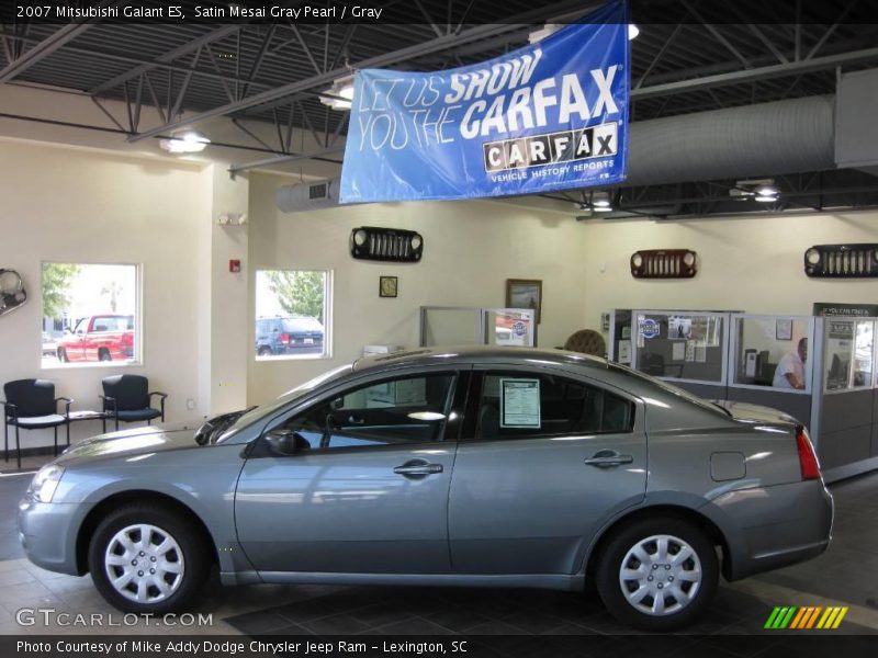 Satin Mesai Gray Pearl / Gray 2007 Mitsubishi Galant ES