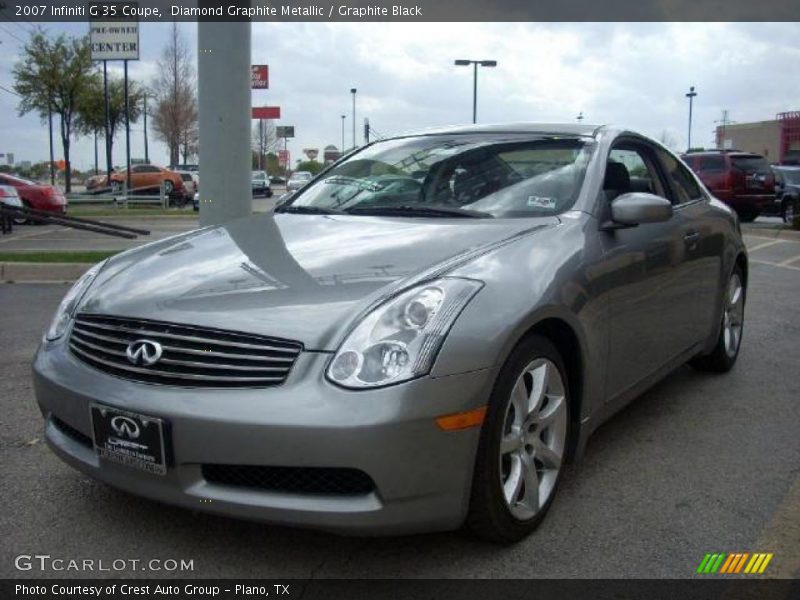 Diamond Graphite Metallic / Graphite Black 2007 Infiniti G 35 Coupe