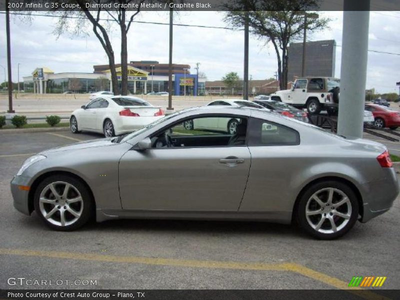 Diamond Graphite Metallic / Graphite Black 2007 Infiniti G 35 Coupe