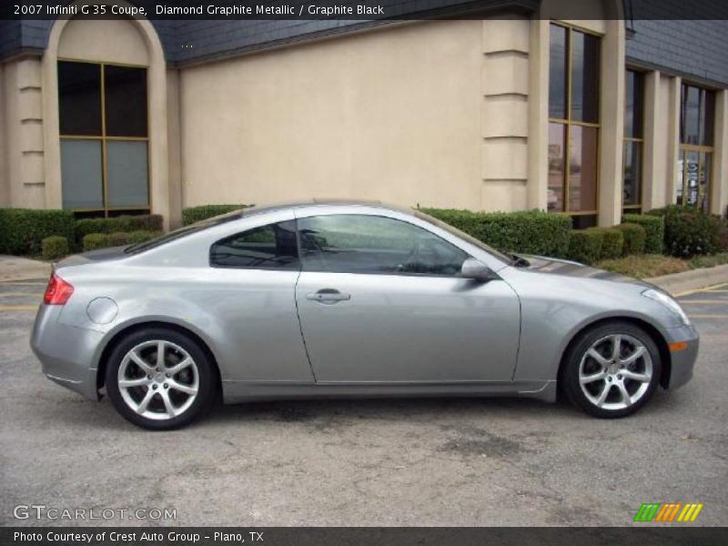 Diamond Graphite Metallic / Graphite Black 2007 Infiniti G 35 Coupe