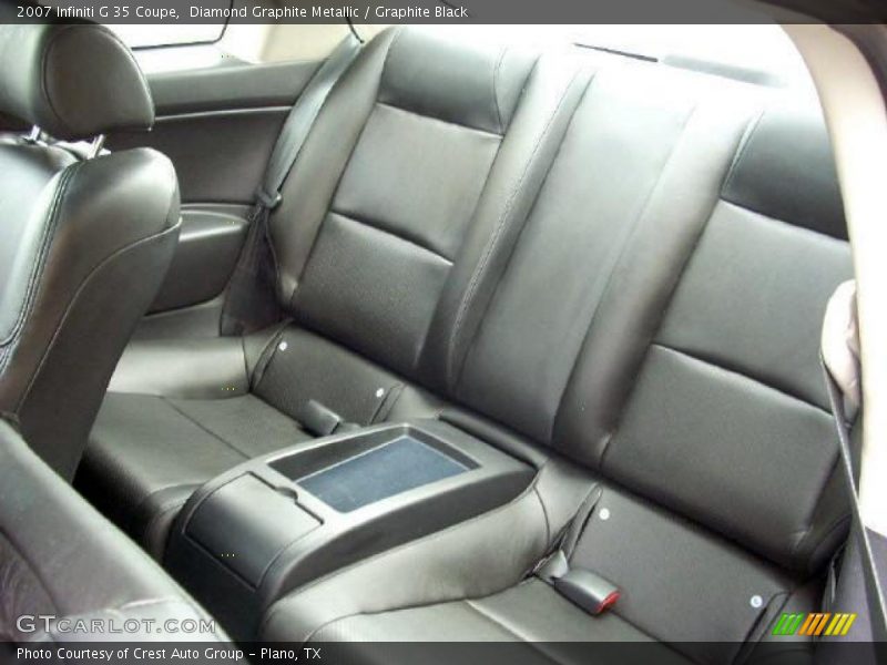 Diamond Graphite Metallic / Graphite Black 2007 Infiniti G 35 Coupe