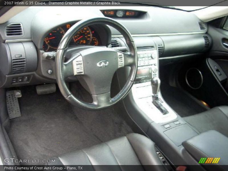 Diamond Graphite Metallic / Graphite Black 2007 Infiniti G 35 Coupe