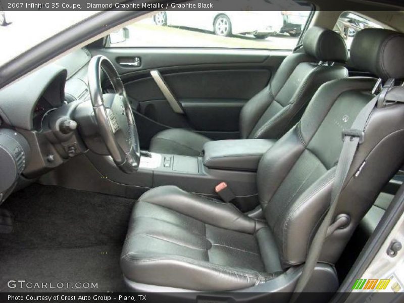 Diamond Graphite Metallic / Graphite Black 2007 Infiniti G 35 Coupe