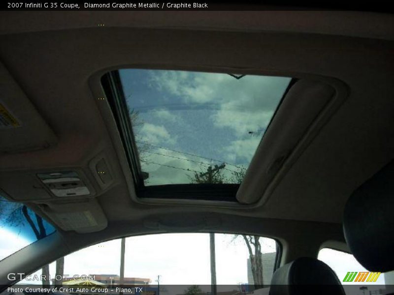 Diamond Graphite Metallic / Graphite Black 2007 Infiniti G 35 Coupe