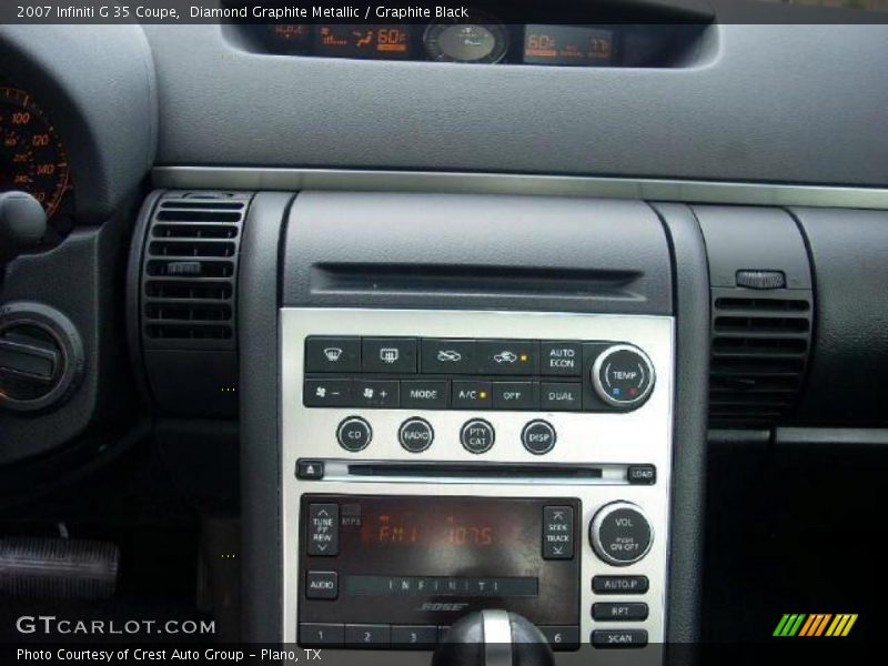 Diamond Graphite Metallic / Graphite Black 2007 Infiniti G 35 Coupe