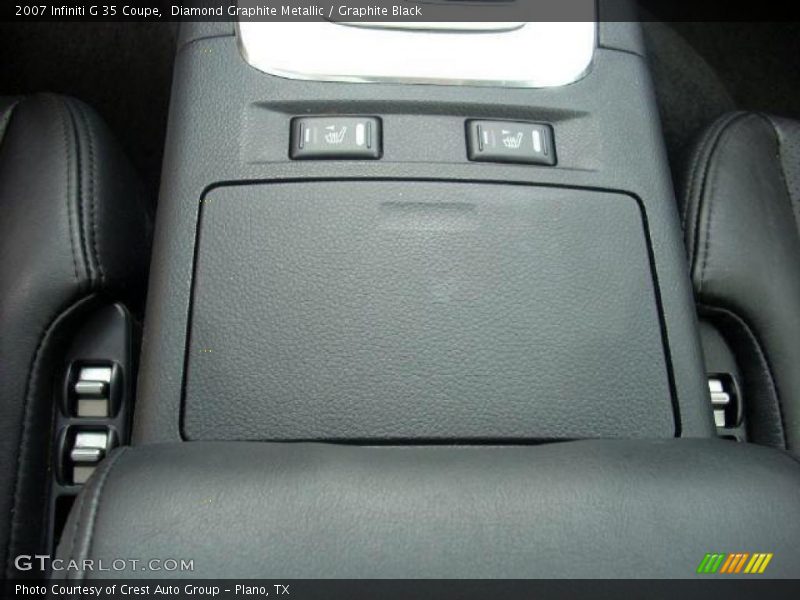 Diamond Graphite Metallic / Graphite Black 2007 Infiniti G 35 Coupe