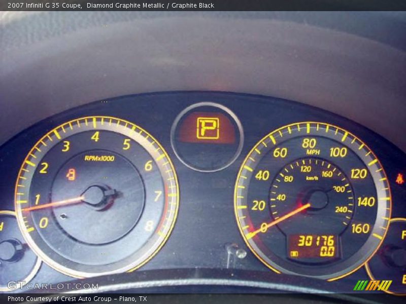 Diamond Graphite Metallic / Graphite Black 2007 Infiniti G 35 Coupe