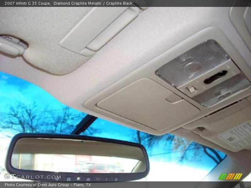 Diamond Graphite Metallic / Graphite Black 2007 Infiniti G 35 Coupe