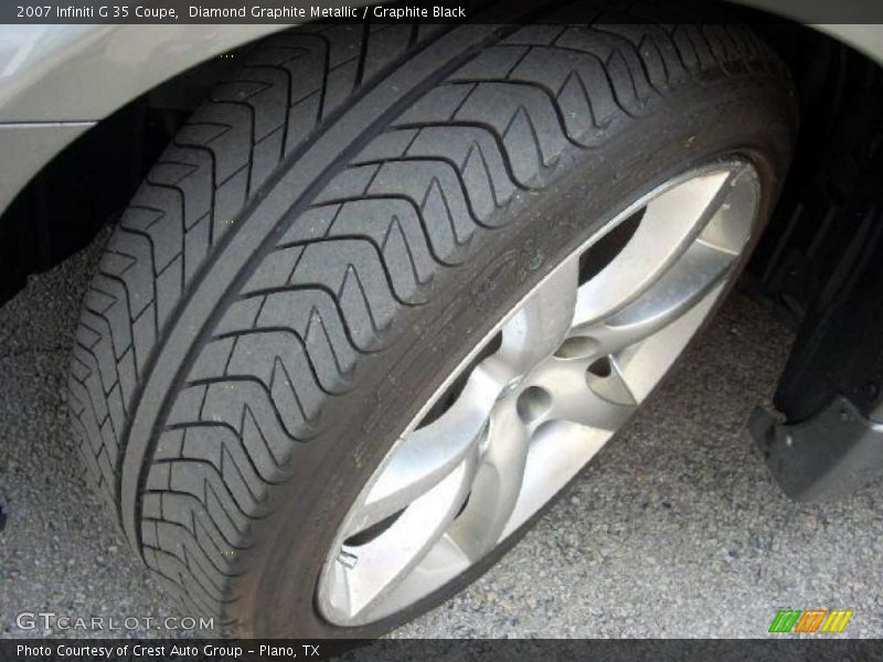 Diamond Graphite Metallic / Graphite Black 2007 Infiniti G 35 Coupe