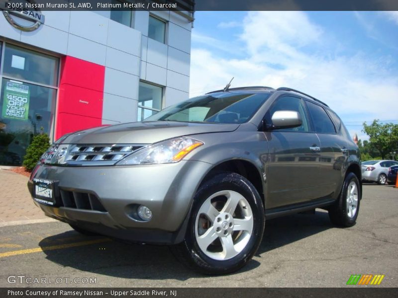 Platinum Metallic / Charcoal 2005 Nissan Murano SL AWD