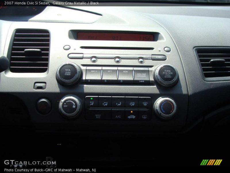Galaxy Gray Metallic / Black 2007 Honda Civic Si Sedan