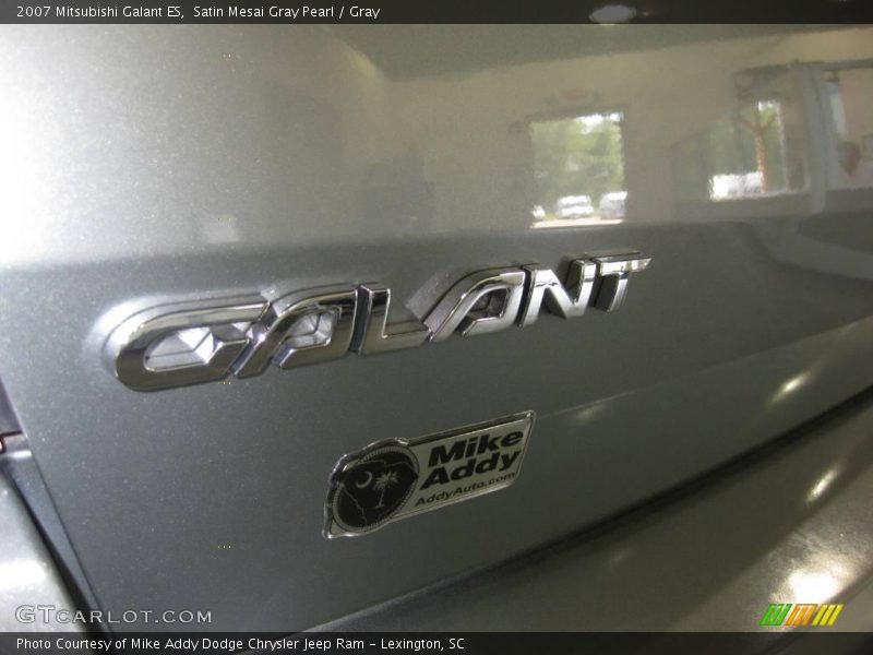 Satin Mesai Gray Pearl / Gray 2007 Mitsubishi Galant ES