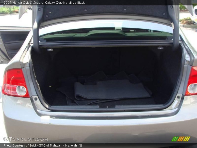 Galaxy Gray Metallic / Black 2007 Honda Civic Si Sedan