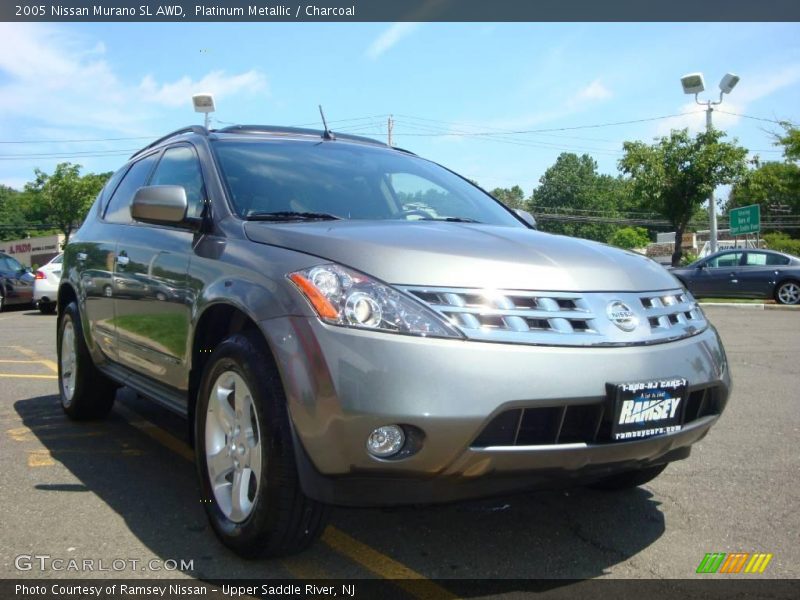 Platinum Metallic / Charcoal 2005 Nissan Murano SL AWD