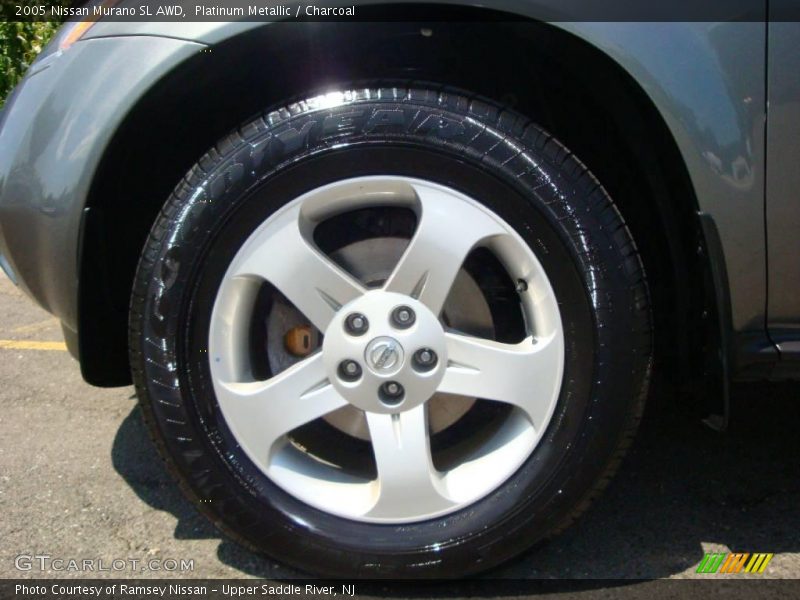 Platinum Metallic / Charcoal 2005 Nissan Murano SL AWD
