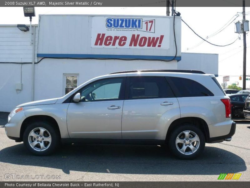 Majestic Silver Metallic / Grey 2008 Suzuki XL7 AWD
