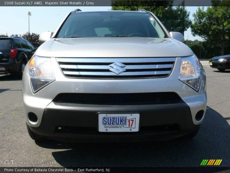 Majestic Silver Metallic / Grey 2008 Suzuki XL7 AWD
