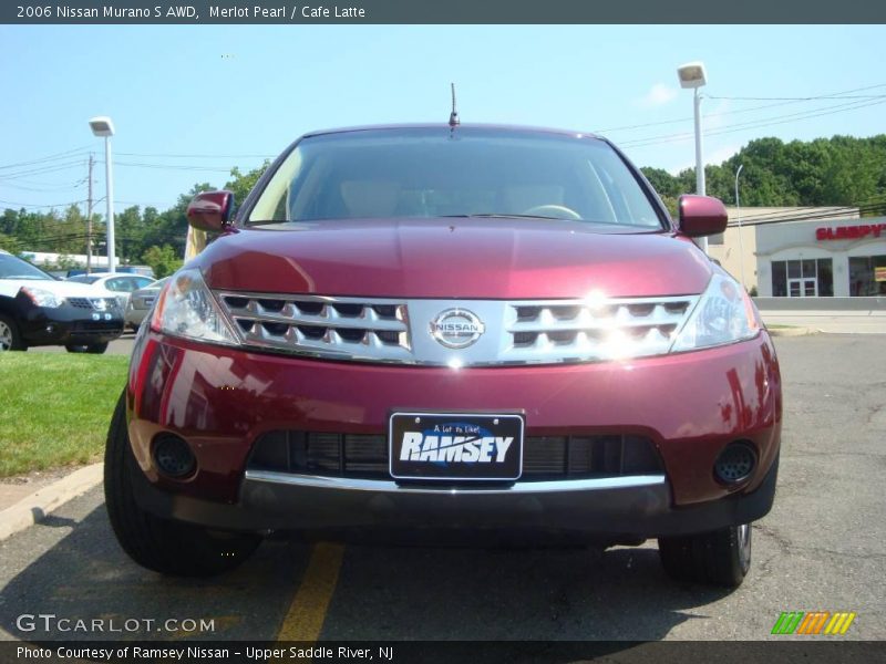 Merlot Pearl / Cafe Latte 2006 Nissan Murano S AWD