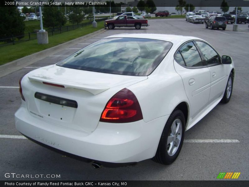 Ivory White / Cashmere 2008 Pontiac Grand Prix Sedan