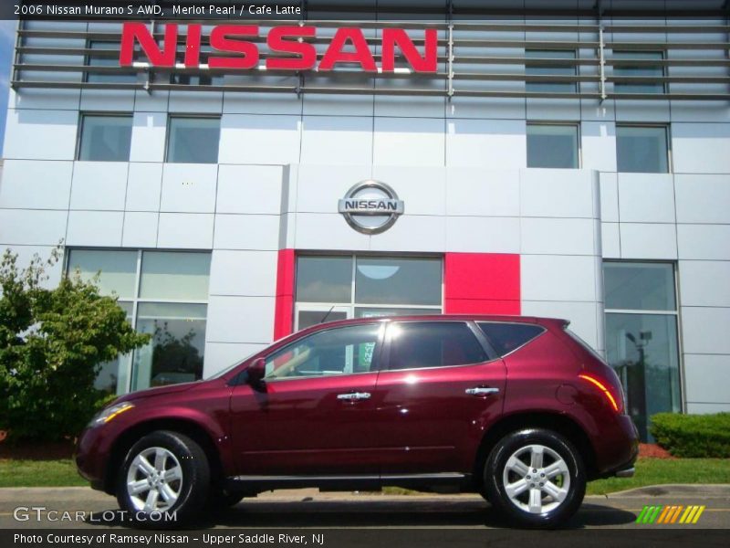 Merlot Pearl / Cafe Latte 2006 Nissan Murano S AWD