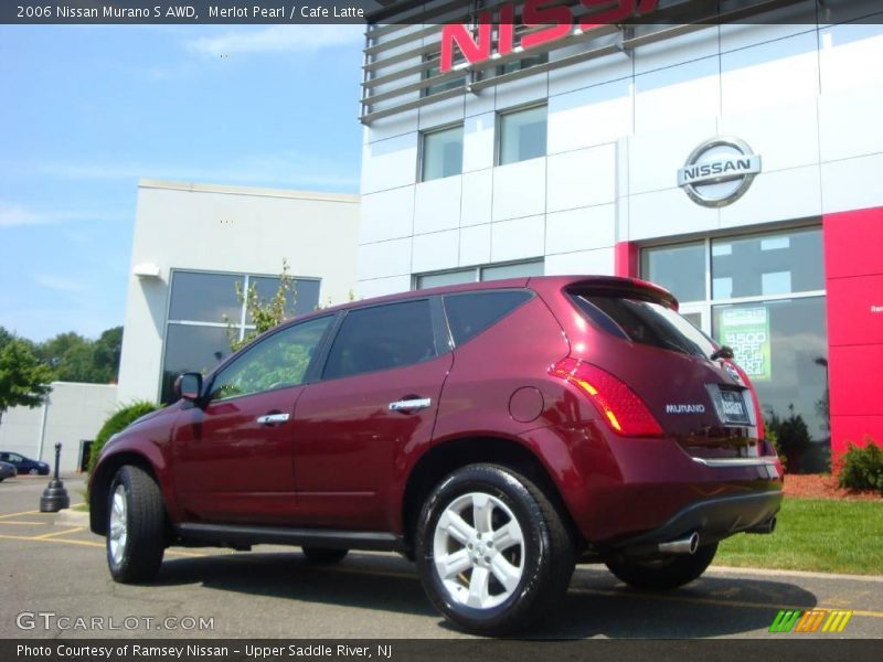 Merlot Pearl / Cafe Latte 2006 Nissan Murano S AWD