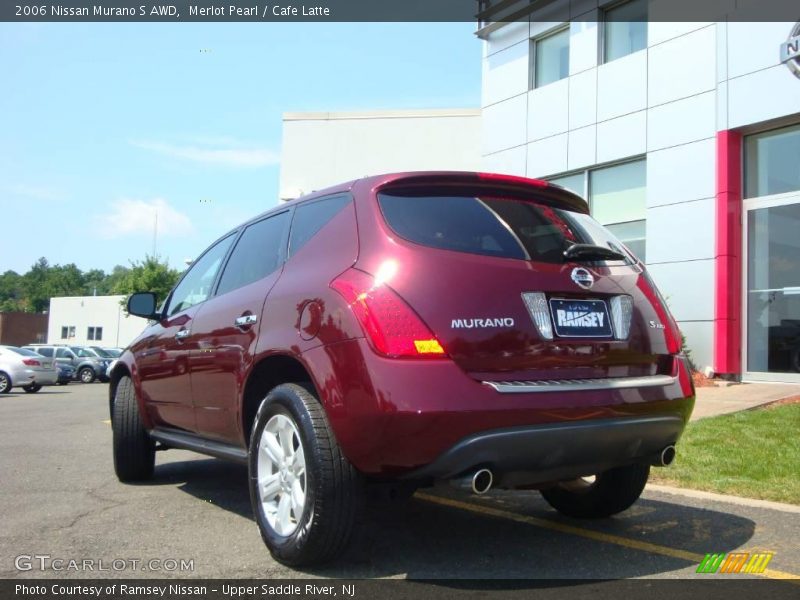 Merlot Pearl / Cafe Latte 2006 Nissan Murano S AWD