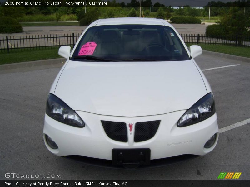 Ivory White / Cashmere 2008 Pontiac Grand Prix Sedan