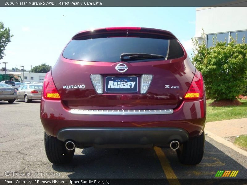 Merlot Pearl / Cafe Latte 2006 Nissan Murano S AWD
