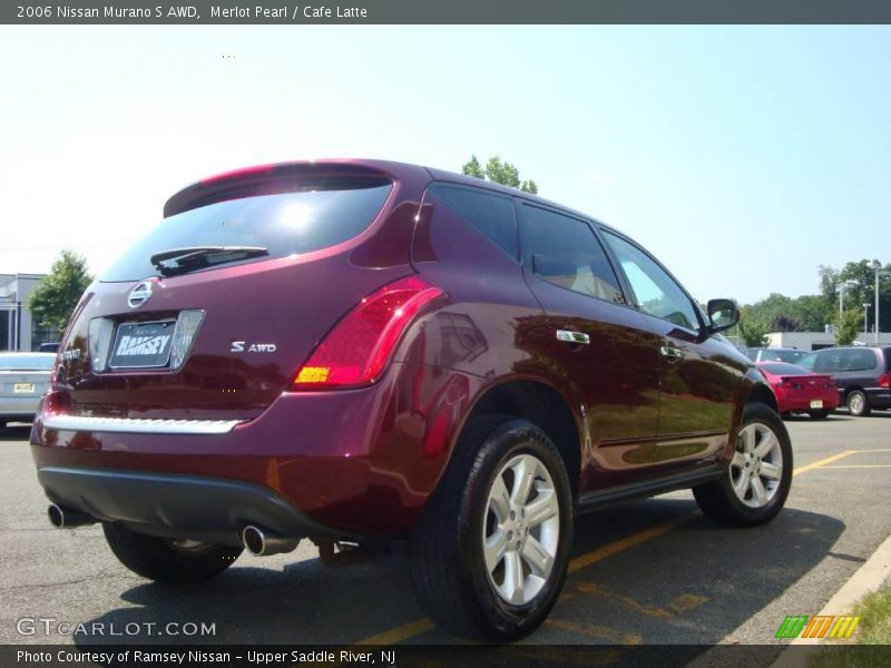 Merlot Pearl / Cafe Latte 2006 Nissan Murano S AWD