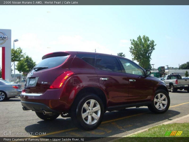 Merlot Pearl / Cafe Latte 2006 Nissan Murano S AWD