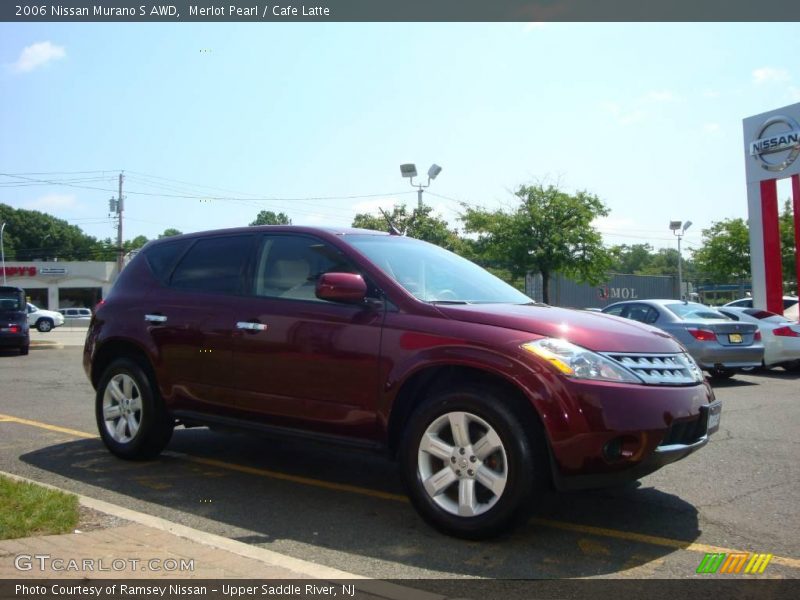 Merlot Pearl / Cafe Latte 2006 Nissan Murano S AWD