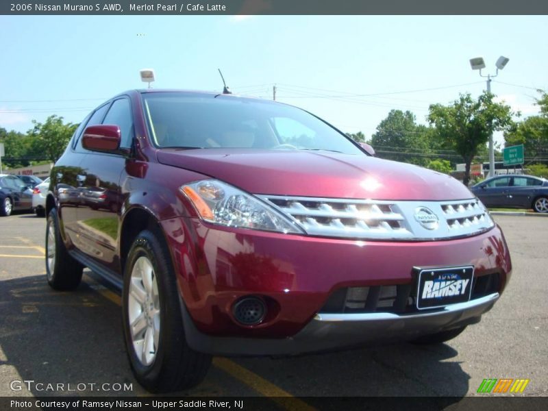 Merlot Pearl / Cafe Latte 2006 Nissan Murano S AWD