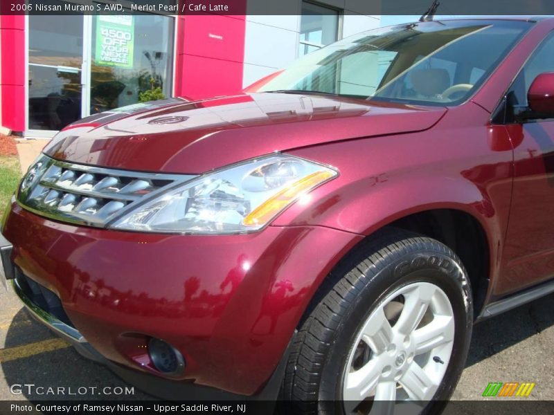 Merlot Pearl / Cafe Latte 2006 Nissan Murano S AWD