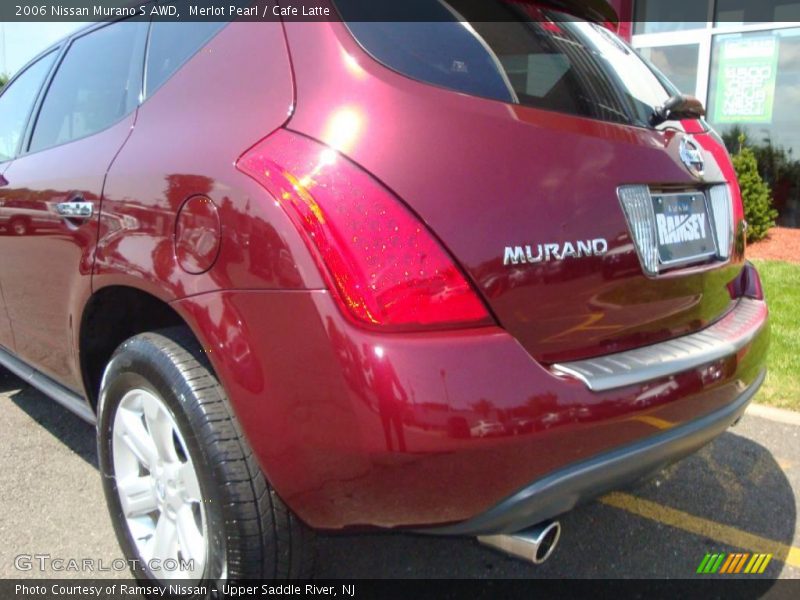 Merlot Pearl / Cafe Latte 2006 Nissan Murano S AWD