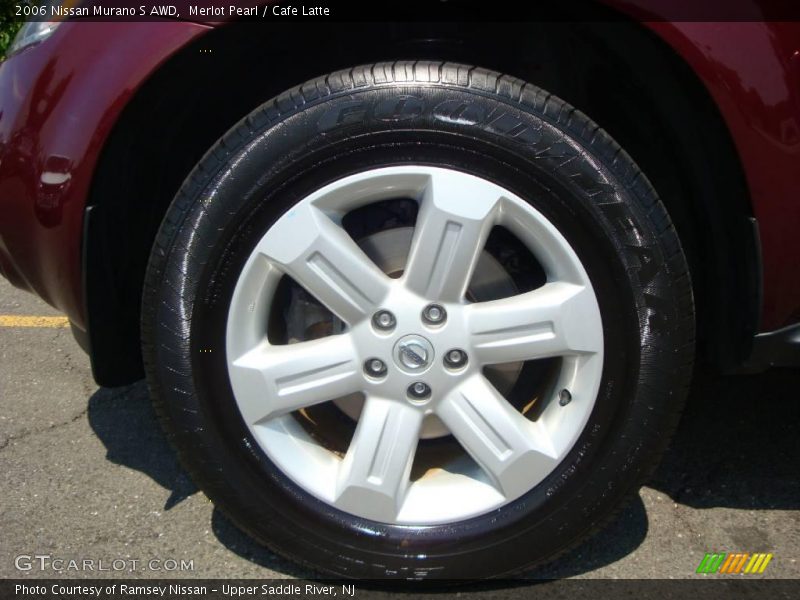 Merlot Pearl / Cafe Latte 2006 Nissan Murano S AWD