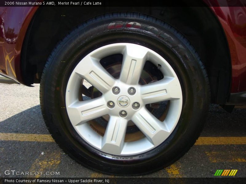 Merlot Pearl / Cafe Latte 2006 Nissan Murano S AWD