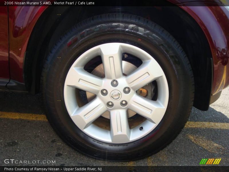 Merlot Pearl / Cafe Latte 2006 Nissan Murano S AWD