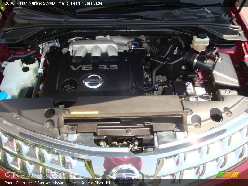 Merlot Pearl / Cafe Latte 2006 Nissan Murano S AWD