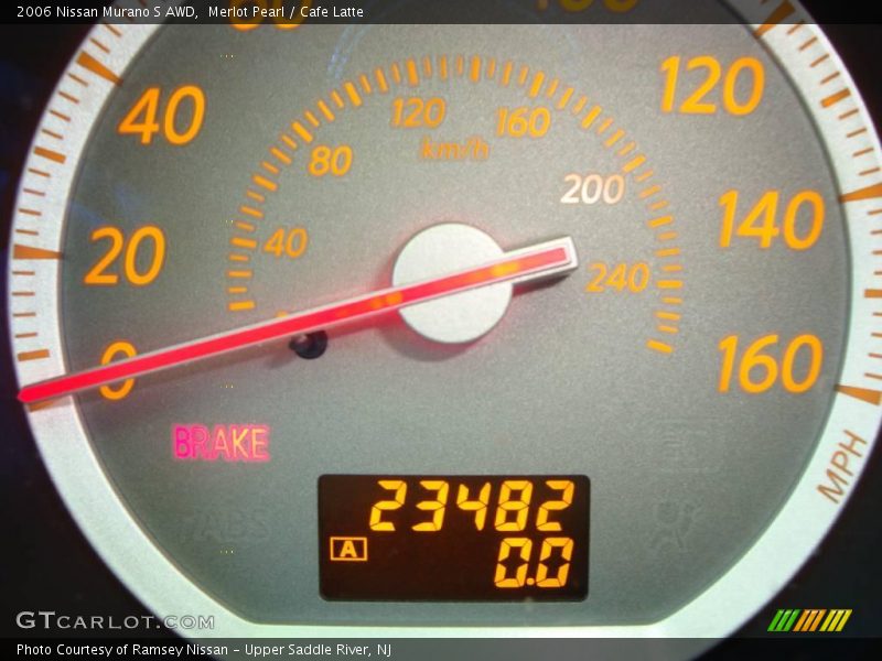 Merlot Pearl / Cafe Latte 2006 Nissan Murano S AWD
