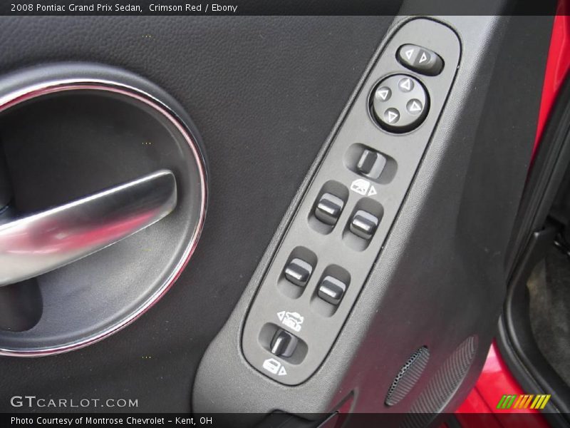 Crimson Red / Ebony 2008 Pontiac Grand Prix Sedan