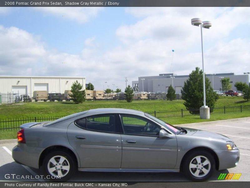 Shadow Gray Metallic / Ebony 2008 Pontiac Grand Prix Sedan