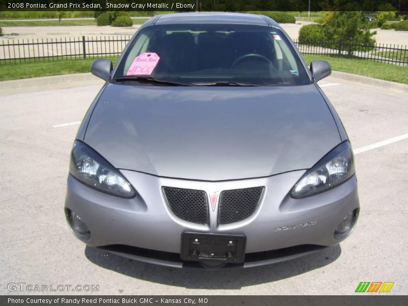 Shadow Gray Metallic / Ebony 2008 Pontiac Grand Prix Sedan