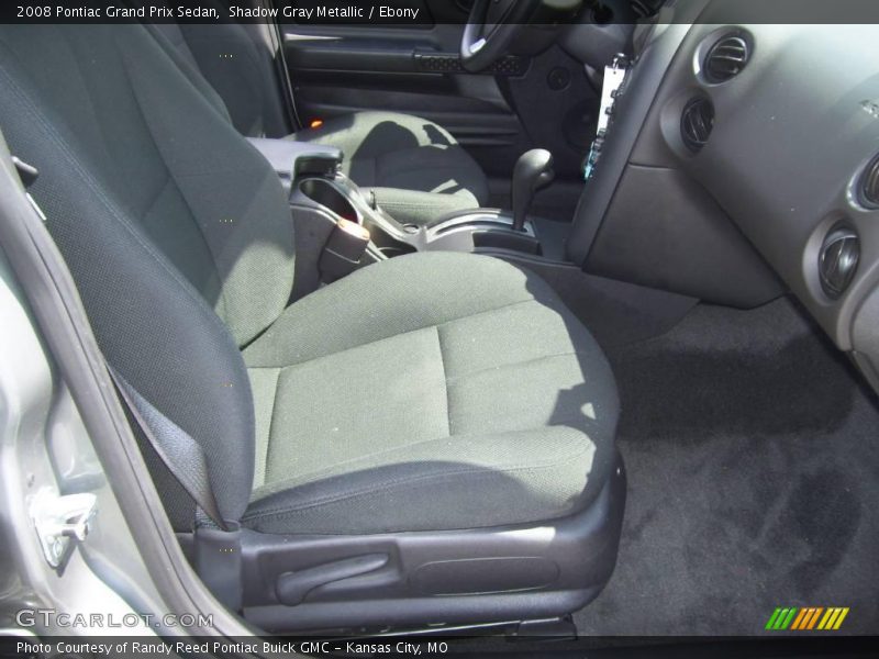 Shadow Gray Metallic / Ebony 2008 Pontiac Grand Prix Sedan