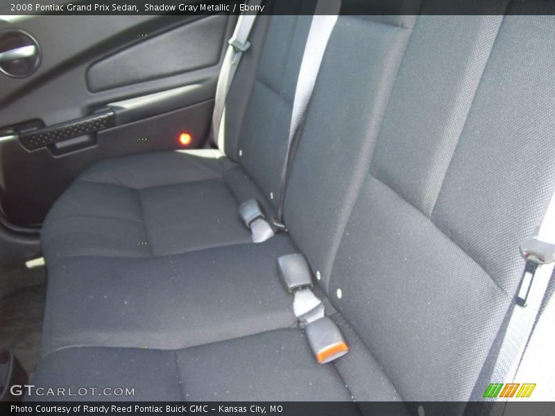 Shadow Gray Metallic / Ebony 2008 Pontiac Grand Prix Sedan