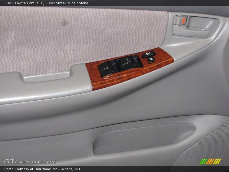 Silver Streak Mica / Stone 2007 Toyota Corolla LE