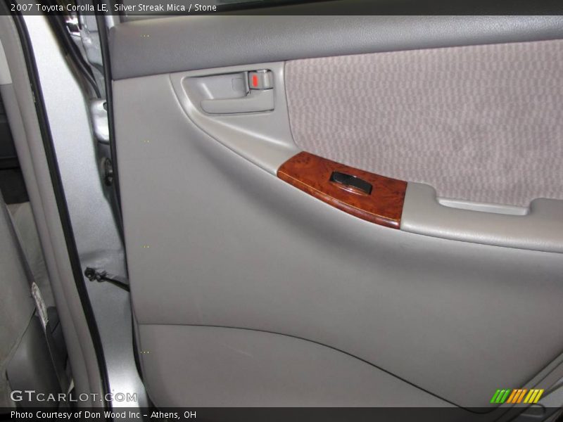 Silver Streak Mica / Stone 2007 Toyota Corolla LE