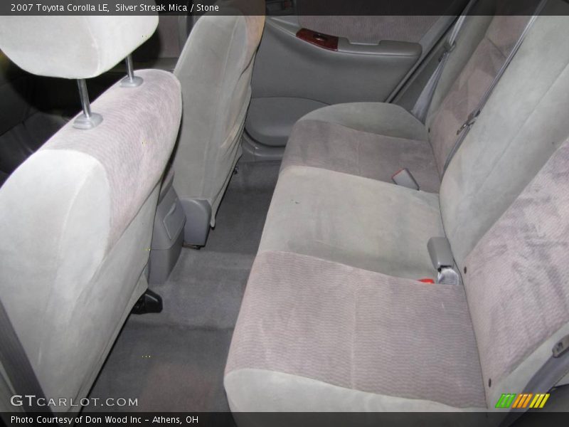 Silver Streak Mica / Stone 2007 Toyota Corolla LE